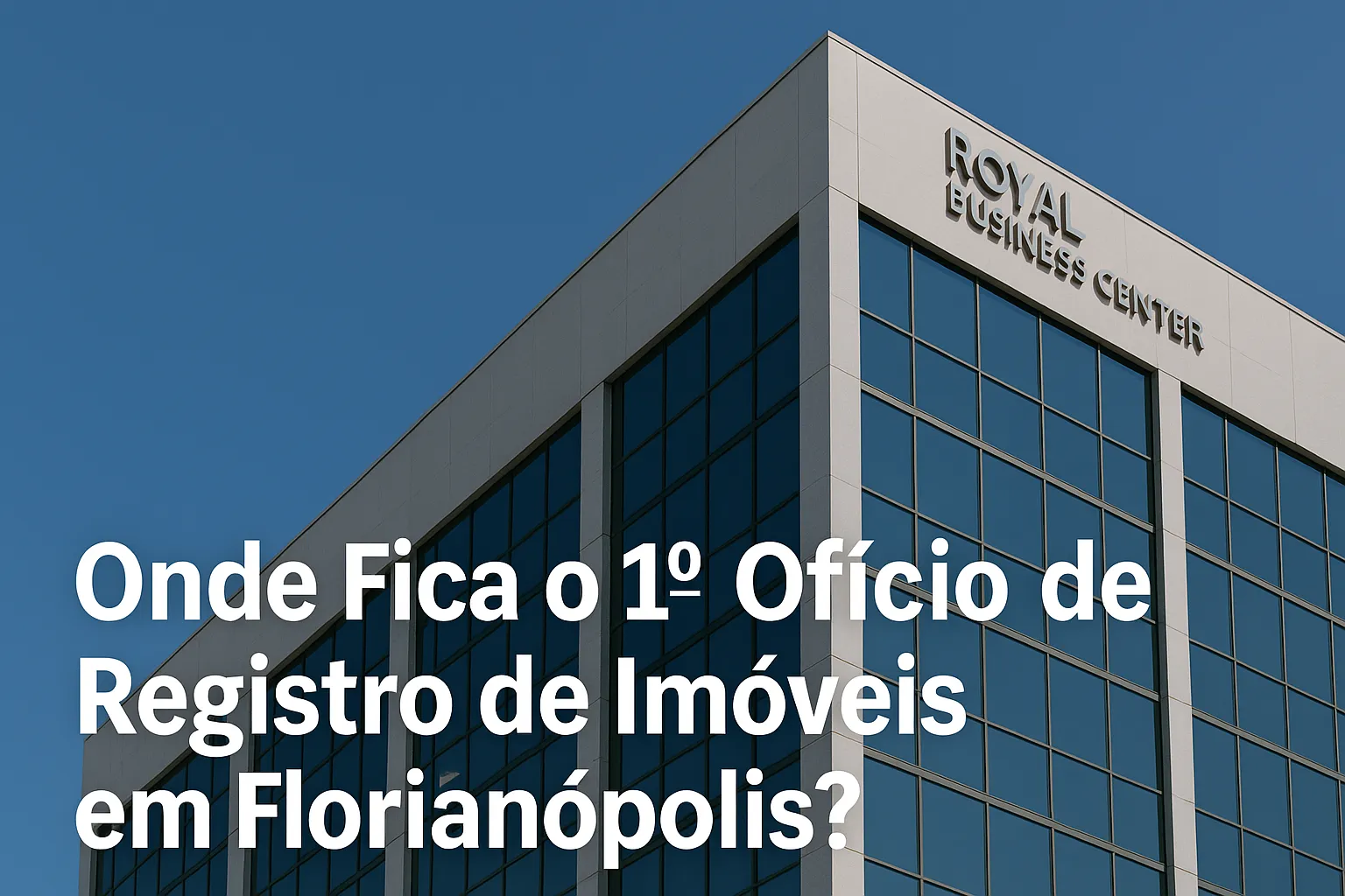Onde Fica o 1º Ofício de Registro de Imóveis em Florianópolis? Onde Fica o 1º Ofício de Registro de Imóveis em Florianópolis?