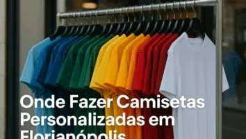 Onde fazer camisetas personalizadas em Florianópolis Onde fazer camisetas personalizadas em Florianópolis