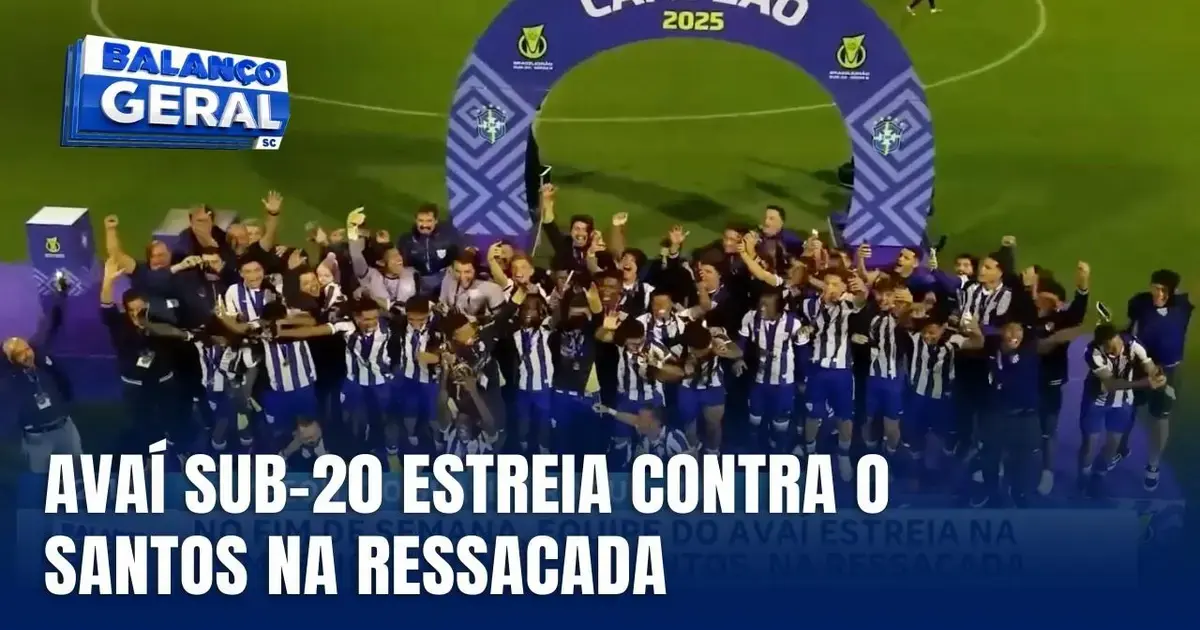 Avaí estreia na Série A do Brasileiro Sub-20 neste fim de semana (Foto: ND Mais / Divulgação) Avaí estreia na Série A do Brasileiro Sub-20 neste fim de semana