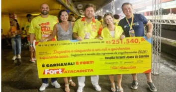 Carnaval Solidário repassa mais de R$ 250 mil ao Hospital Infantil em Florianópolis