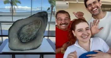 Confeiteiros criam bolo gigante em homenagem a Florianópolis
