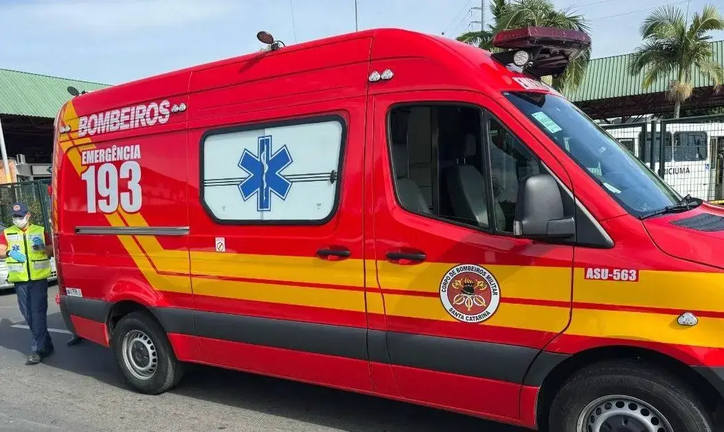 (Foto: ND Mais / Divulgação) Criança atropelada no bairro Campeche em Florianópolis