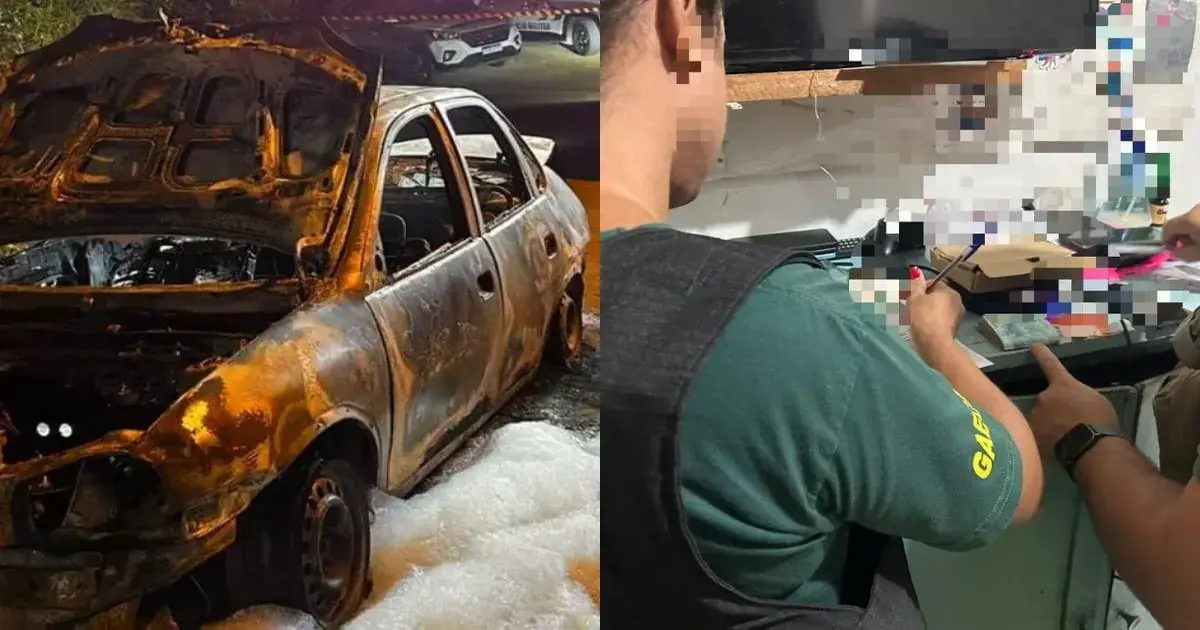 (Foto: NSC Total / Divulgação) Descoberta de corpos carbonizados em SC leva a ação do Gaeco