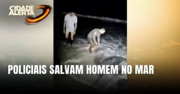 Policiais salvam homem de afogamento na Praia dos Ingleses em Florianópolis