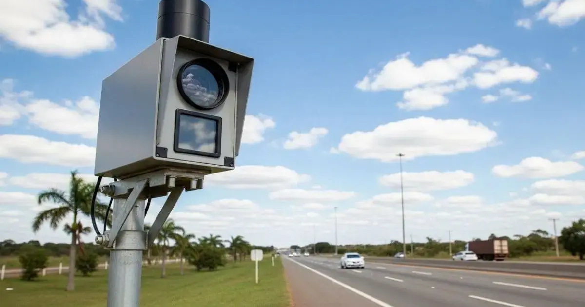(Foto: ND Mais / Divulgação) Radares de velocidade nas rodovias federais de SC começam a funcionar em abril de 2026