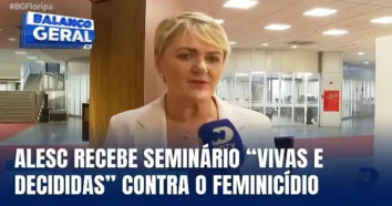 Assembleia Legislativa de Santa Catarina discute feminicídio no seminário “Vivas e Decididas”