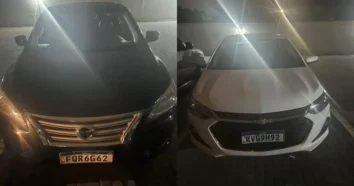 Criminosos Invadem Estabelecimento e Roubam Vários Veículos em Capoeiras