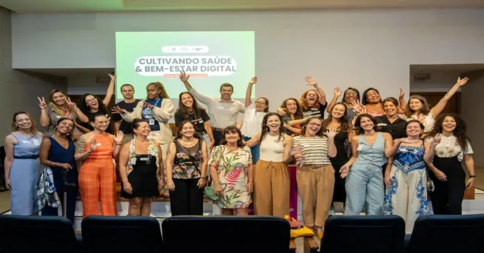 (Foto: De Olho Na Ilha / Divulgação) ENGIE Brasil promove oficina de bem-estar digital para mulheres empreendedoras em Florianópolis