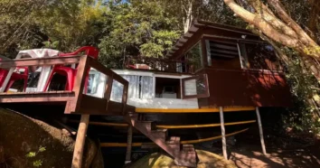 Experiência Única na Casa-Barco na Lagoa Conceição