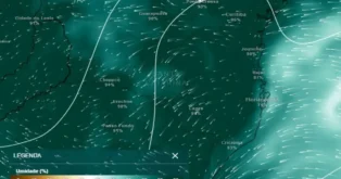 Previsão do Tempo em Santa Catarina: Umidade do Oceano Atlântico