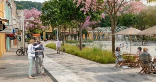 Projeto transforma camelódromo de Florianópolis em praça pública