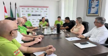Reunião do PROCON/SC com Sindicatos e Distribuidoras de Combustível