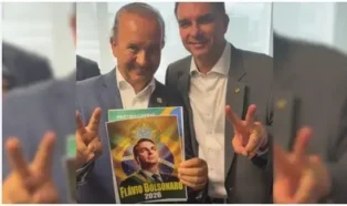 Visita de Flávio Bolsonaro a Santa Catarina em março