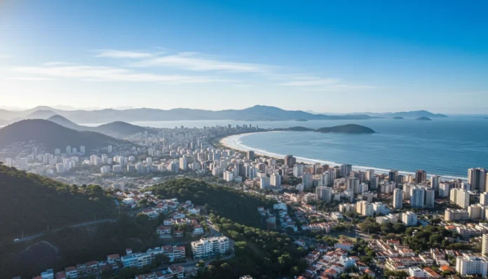 Bombeiros prestando socorro a gestante em Canasvieiras durante trabalho de parto