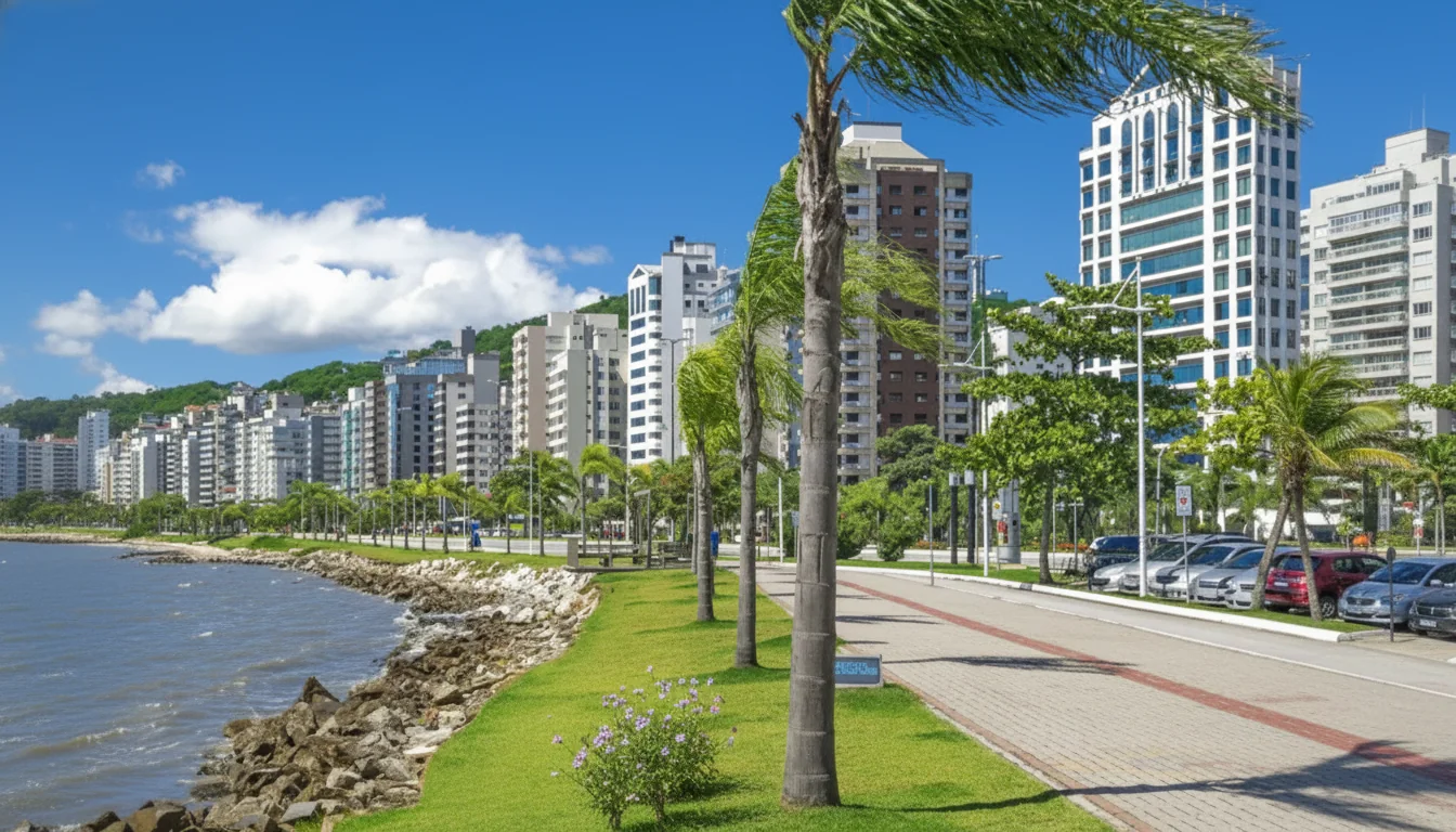 Equipe analisando dados para o novo Plano de Mobilidade em Florianópolis