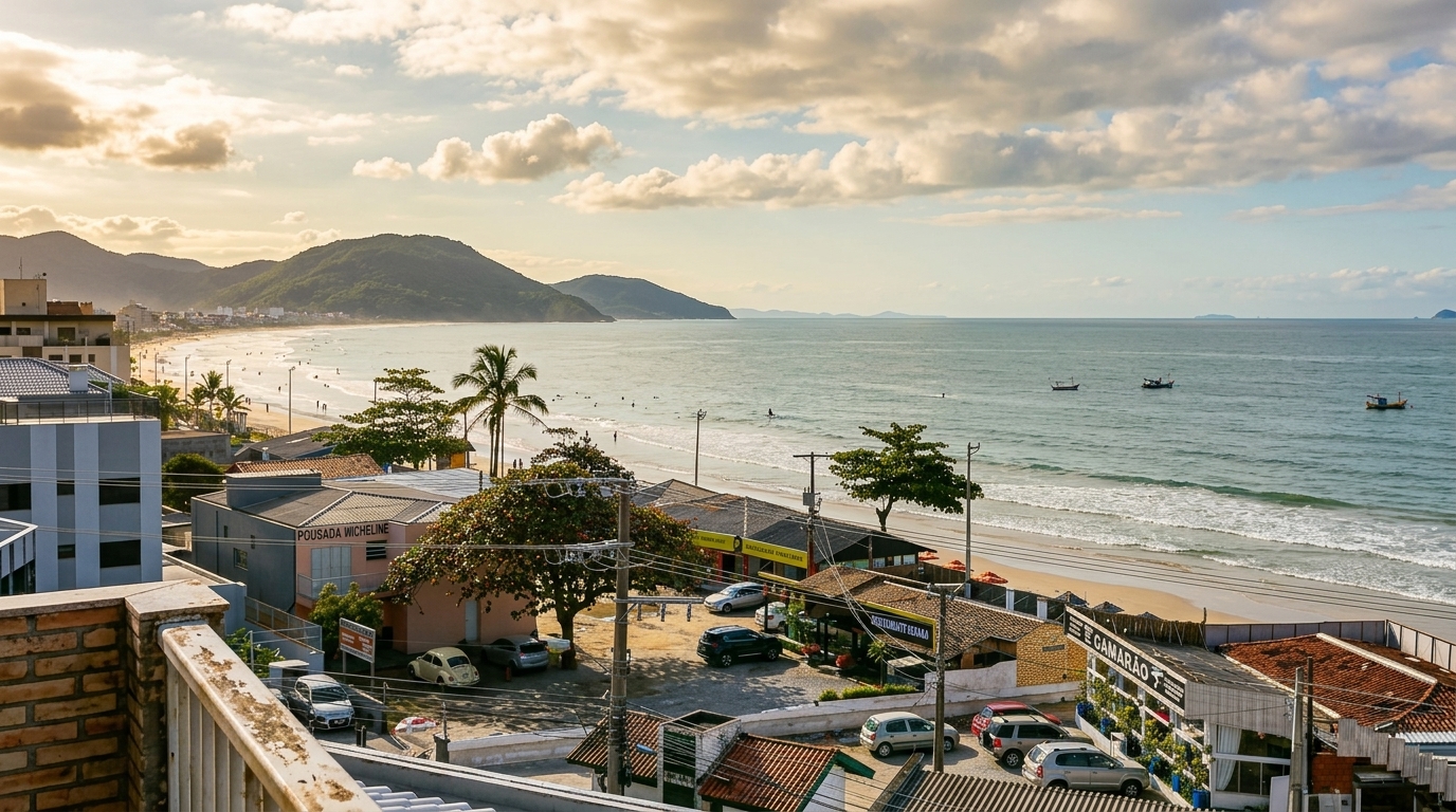 Campanha de segurança viária destacando a importância do trânsito agora em Floripa