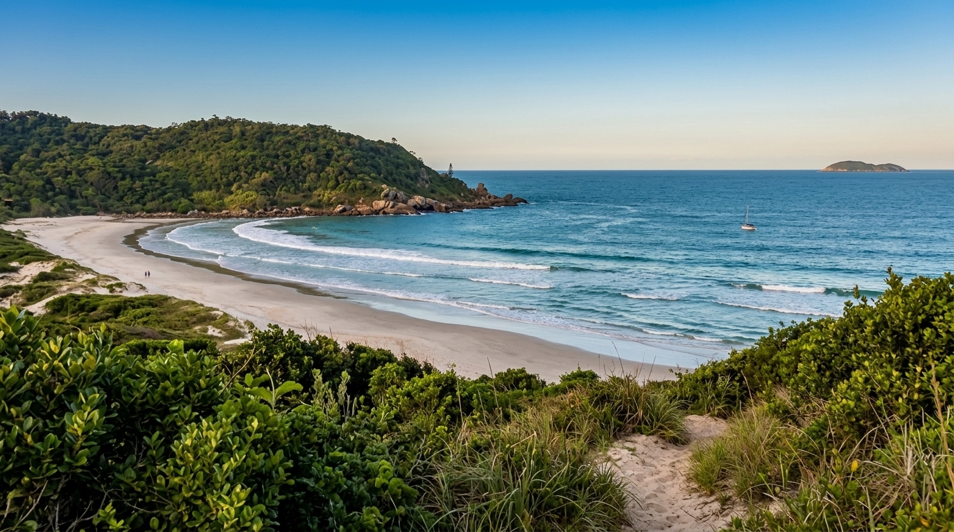 Praias de Florianópolis recebem informações sobre qualidade da água em maio de 2026