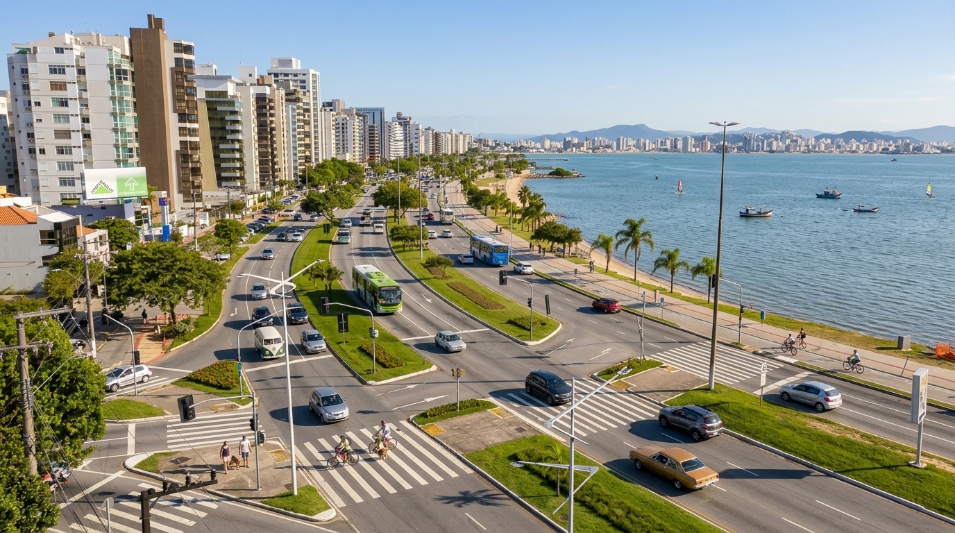 Jovens skatistas em Florianópolis praticando novas manobras com o apoio da UFSC