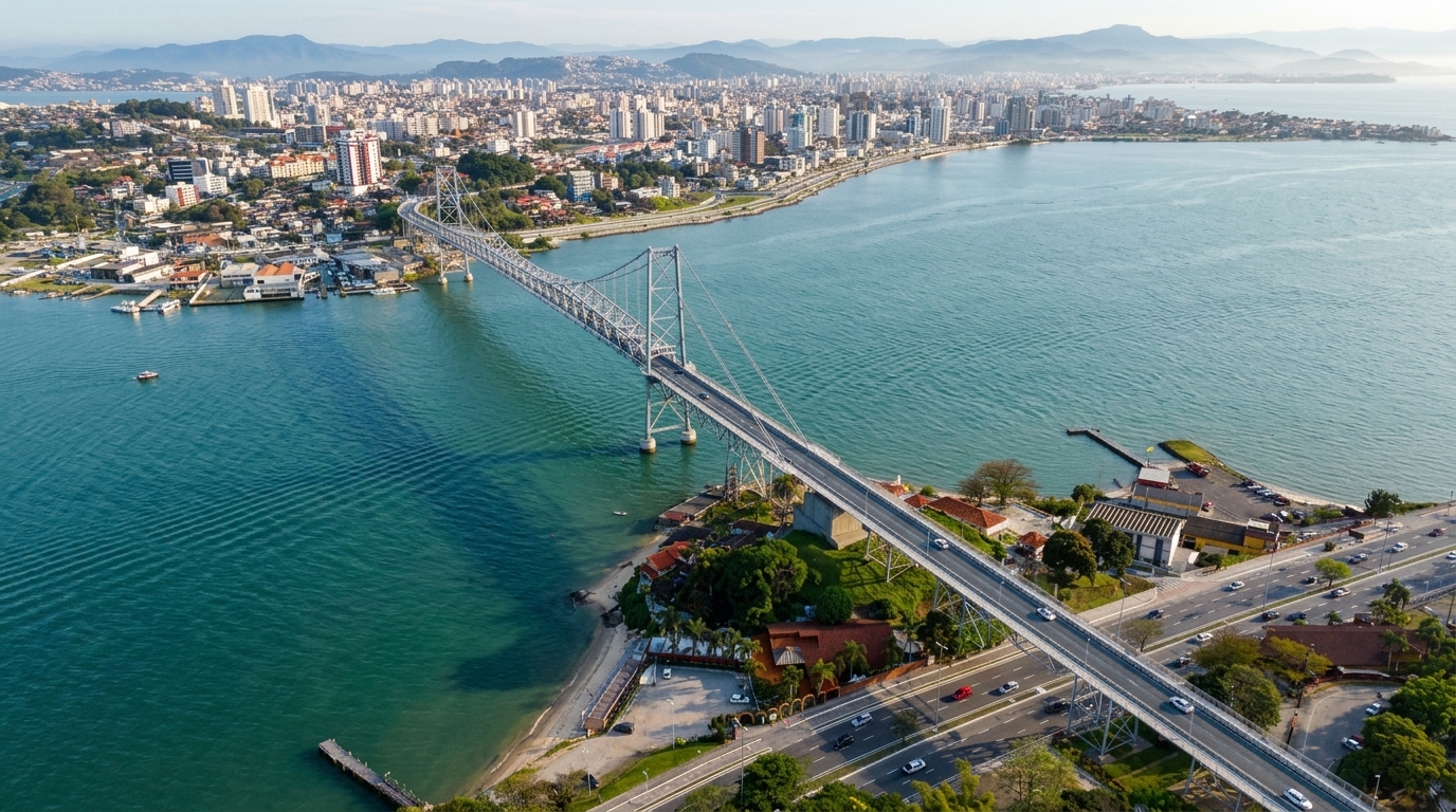 Vencedores celebrando suas conquistas na Meia Maratona em Florianópolis