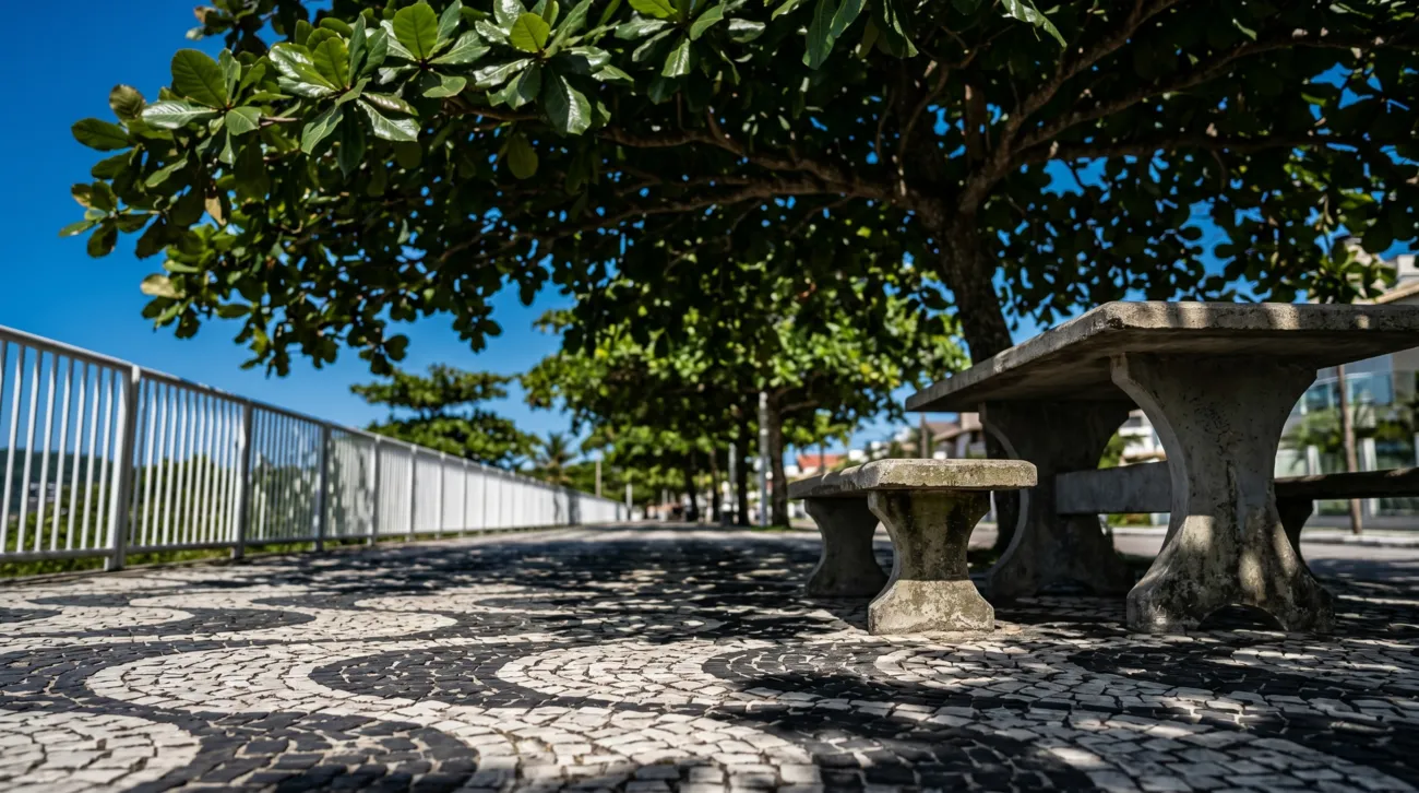 Vista de Jurerê, onde a prefeitura busca opiniões da comunidade