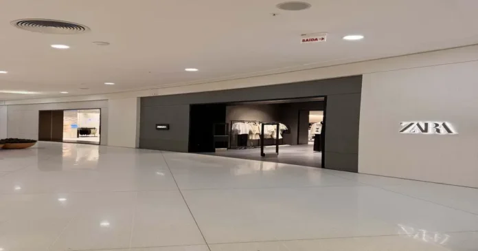 (Foto: De Olho Na Ilha / Divulgação) Zara expande loja no Villa Romana Shopping com novo conceito