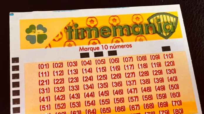 Resultado da Timemania hoje 2423 de domingo (02/08/26)